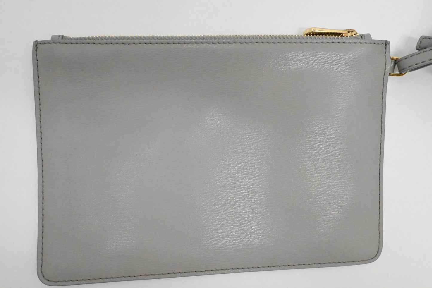 Ferragamo Gancini City Tote in Gray Leather