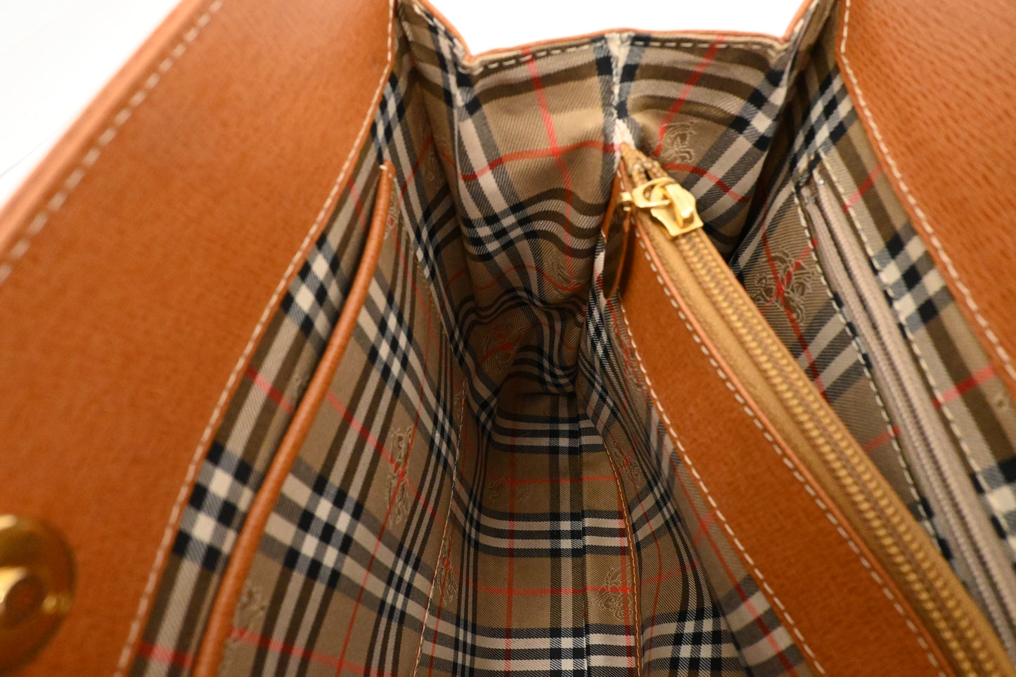 Burberry Handbag in Brown Leather