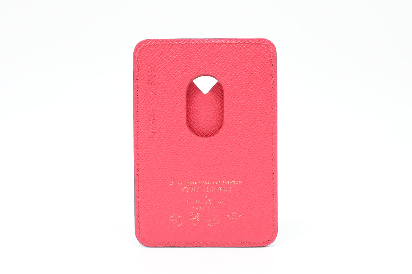 Louis Vuitton Magnetic Card Holder in Cherry Monogram Canvas