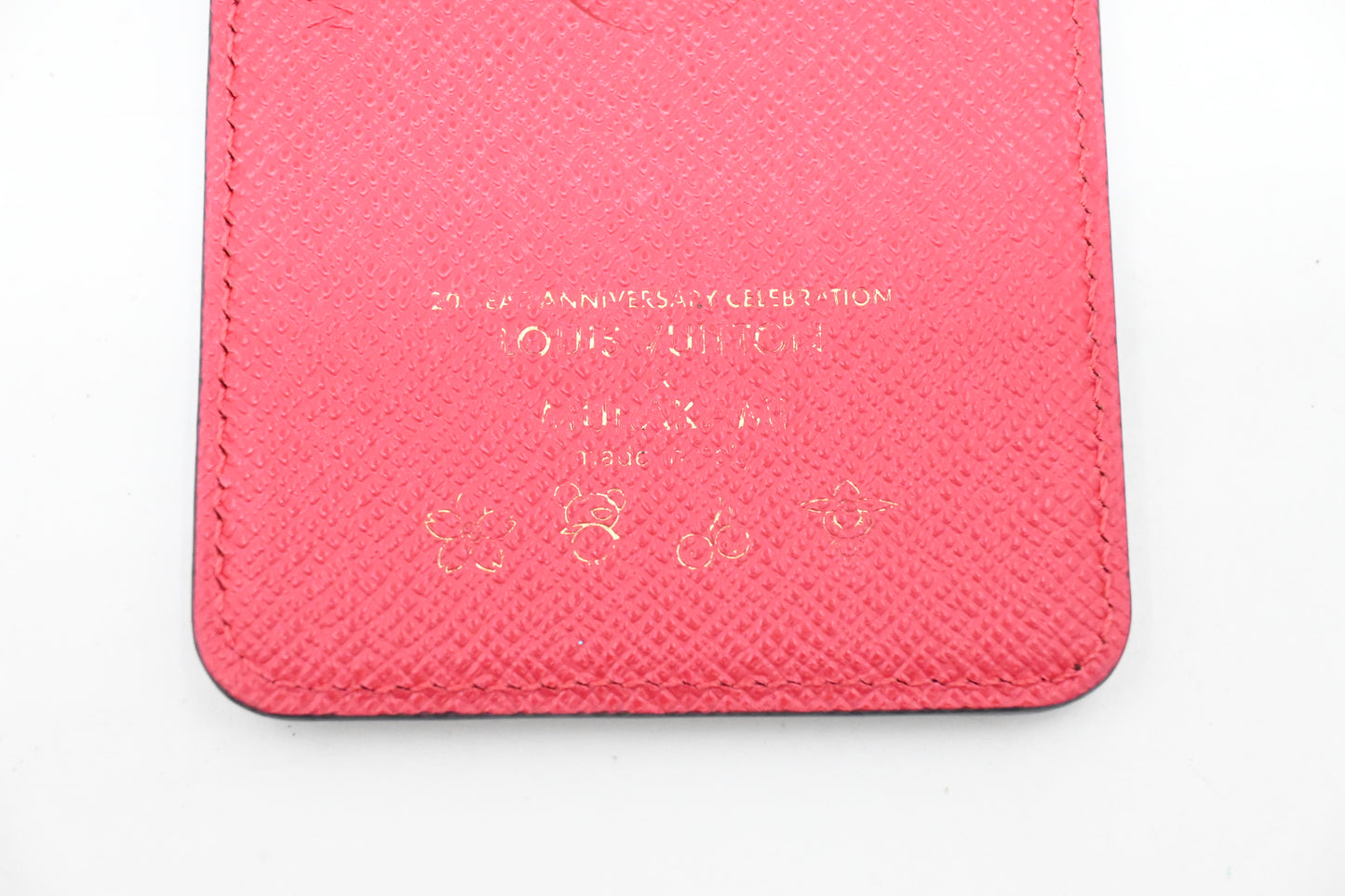Louis Vuitton Magnetic Card Holder in Cherry Monogram Canvas