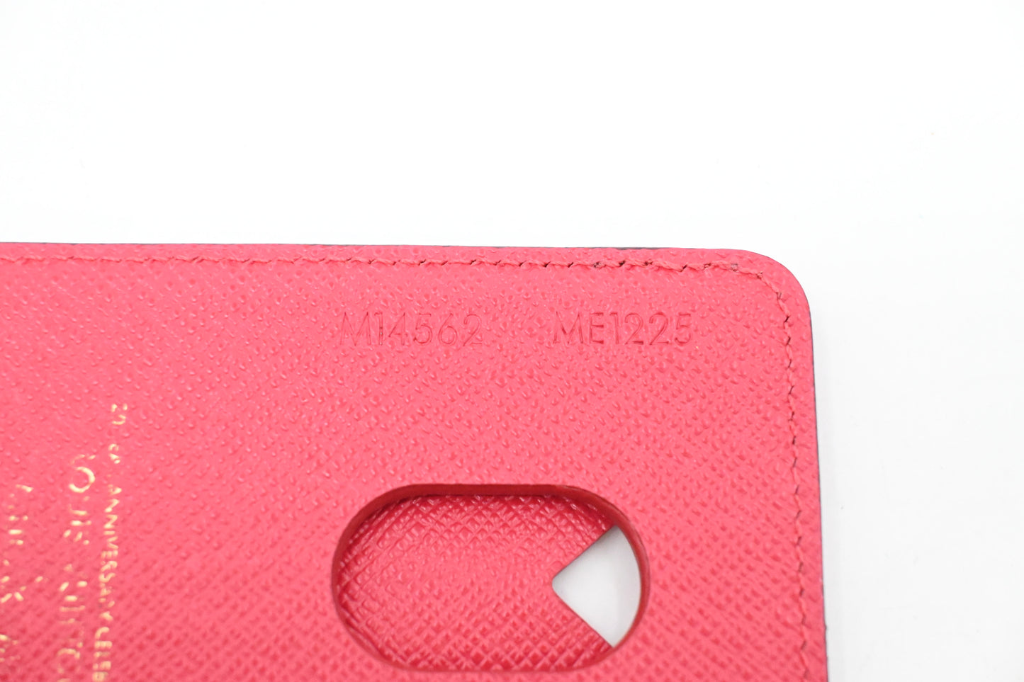 Louis Vuitton Magnetic Card Holder in Cherry Monogram Canvas