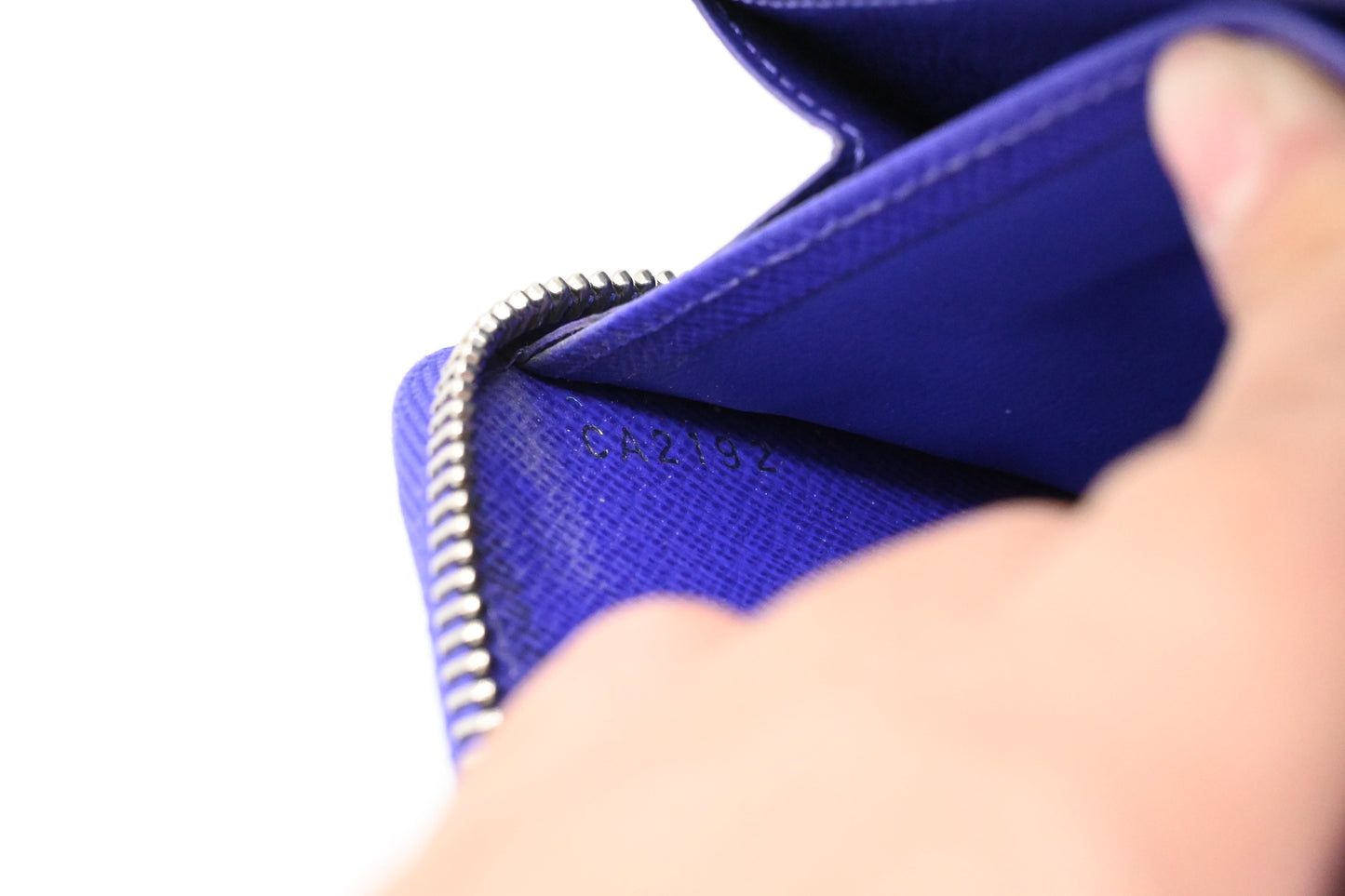 Louis Vuitton Zippy Long Wallet in Purple Epi Leather