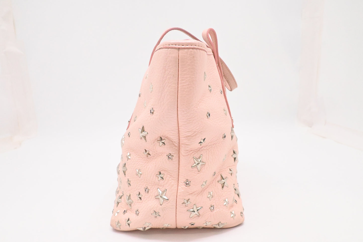 Jimmy Choo Sasha S Tote in Pink Stars Leather