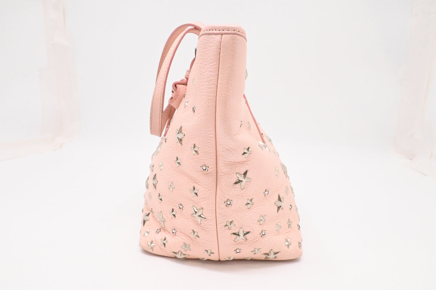 Jimmy Choo Sasha S Tote in Pink Stars Leather