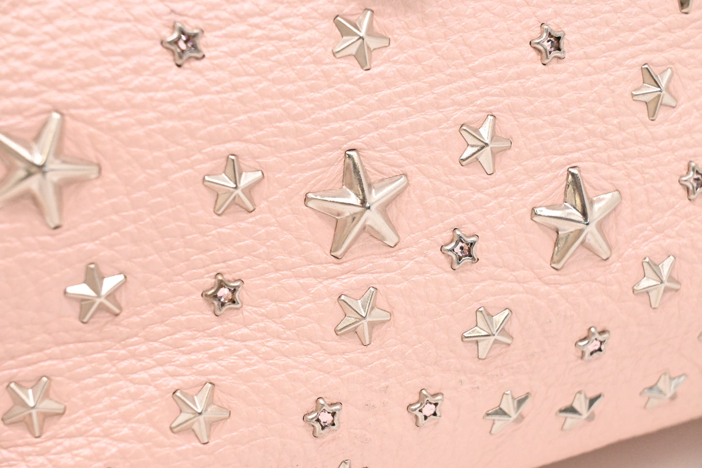 Jimmy Choo Sasha S Tote in Pink Stars Leather