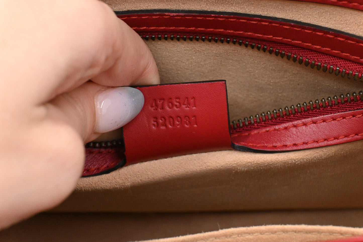 Gucci Queen Margaret Shoulder Bag in Red, White, and Blue Leather