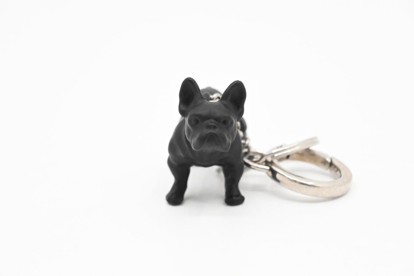 YSL Saint Laurent French Bulldog Key Charm