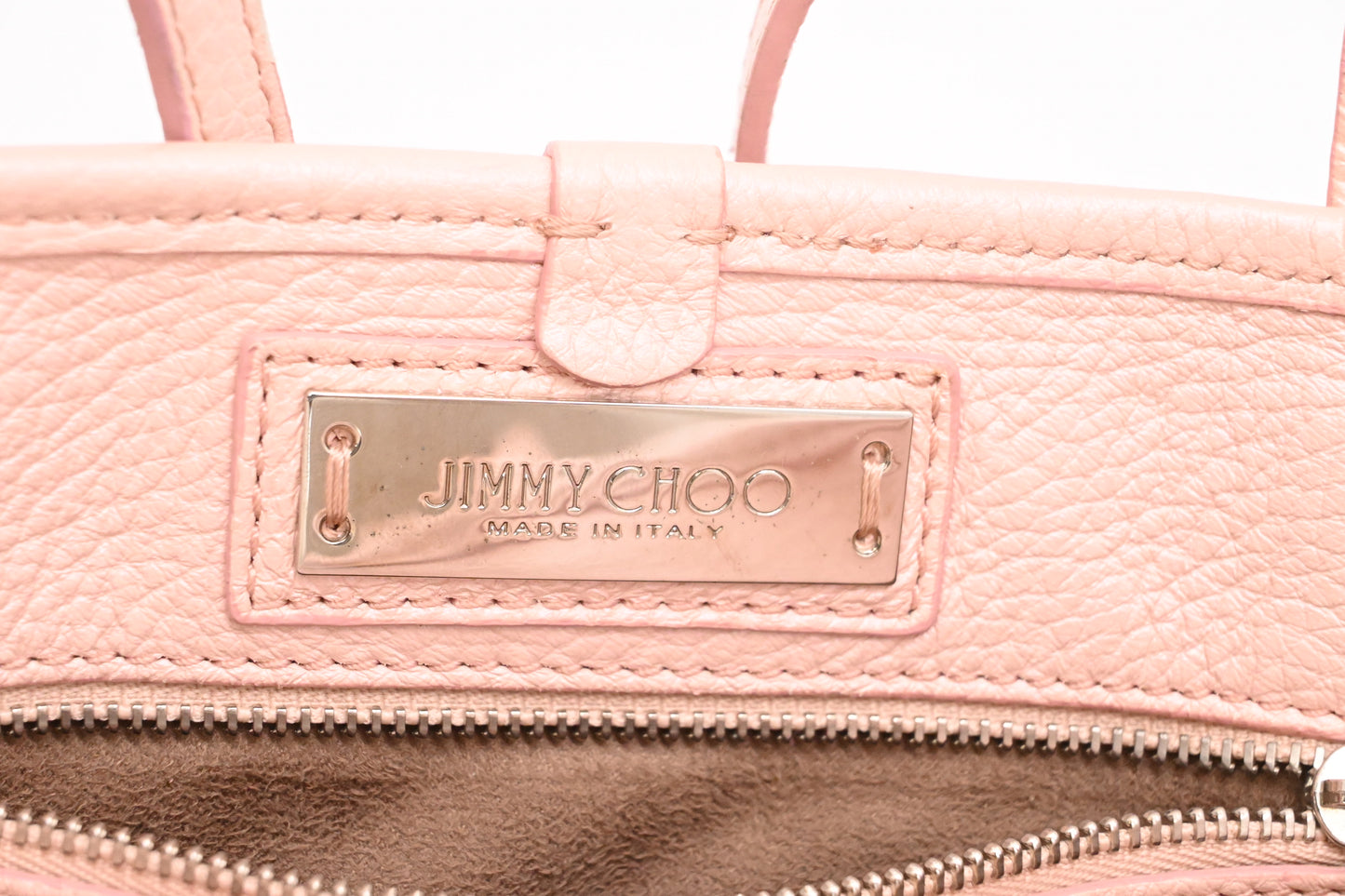 Jimmy Choo Sasha S Tote in Pink Stars Leather
