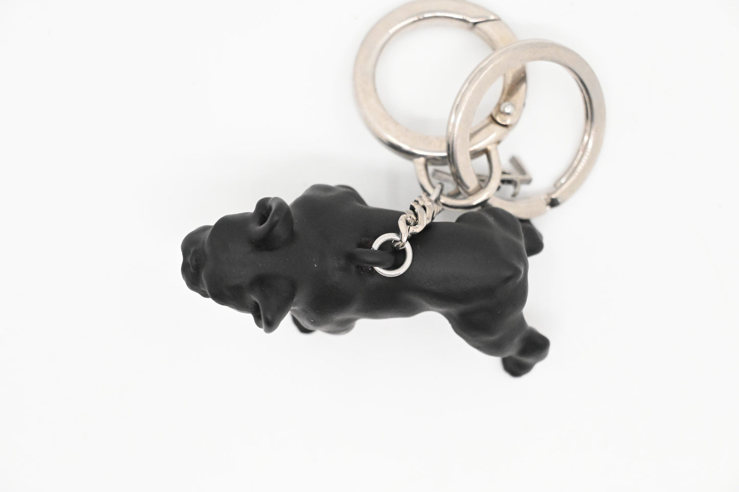 YSL Saint Laurent French Bulldog Key Charm