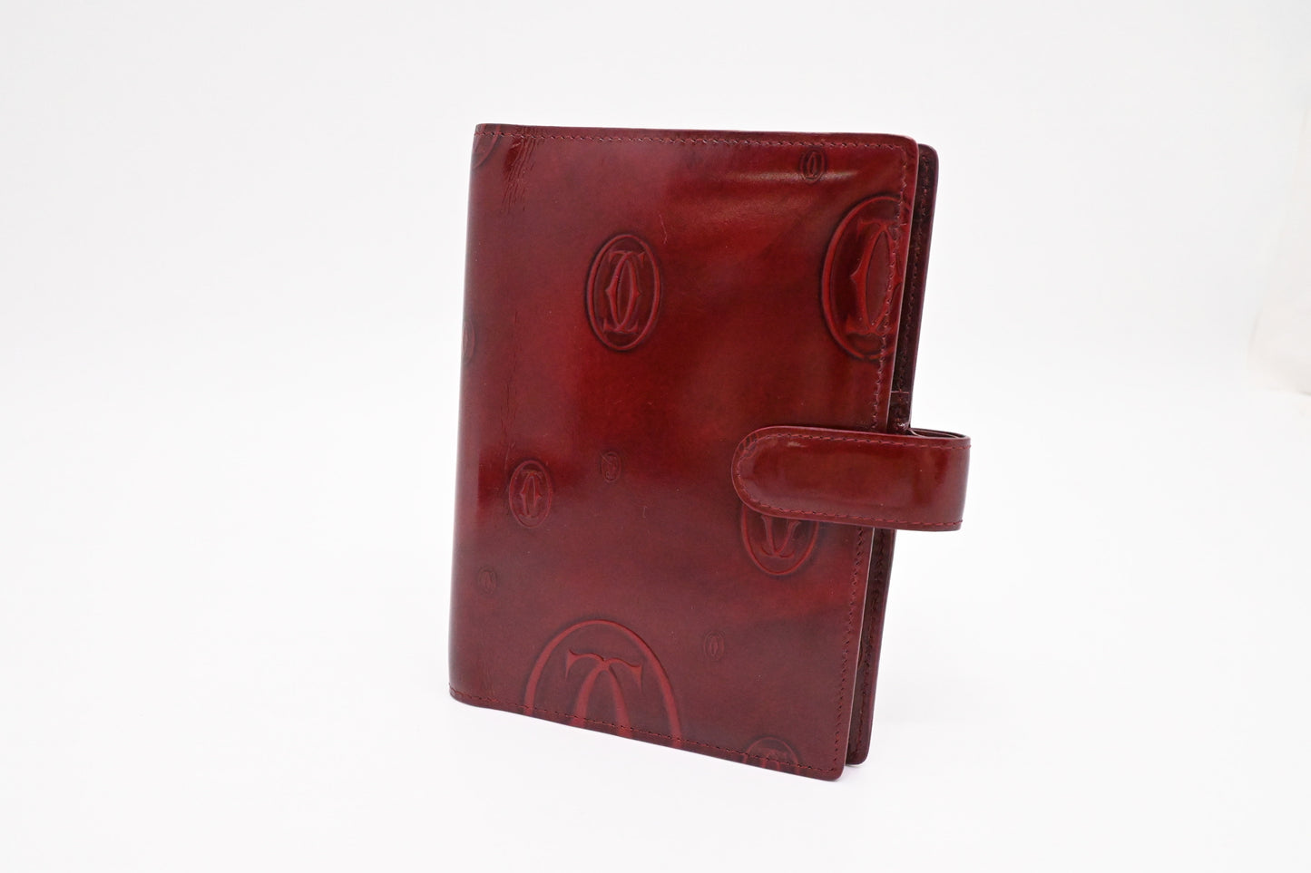 Cartier Agenda in Burgundy Leather