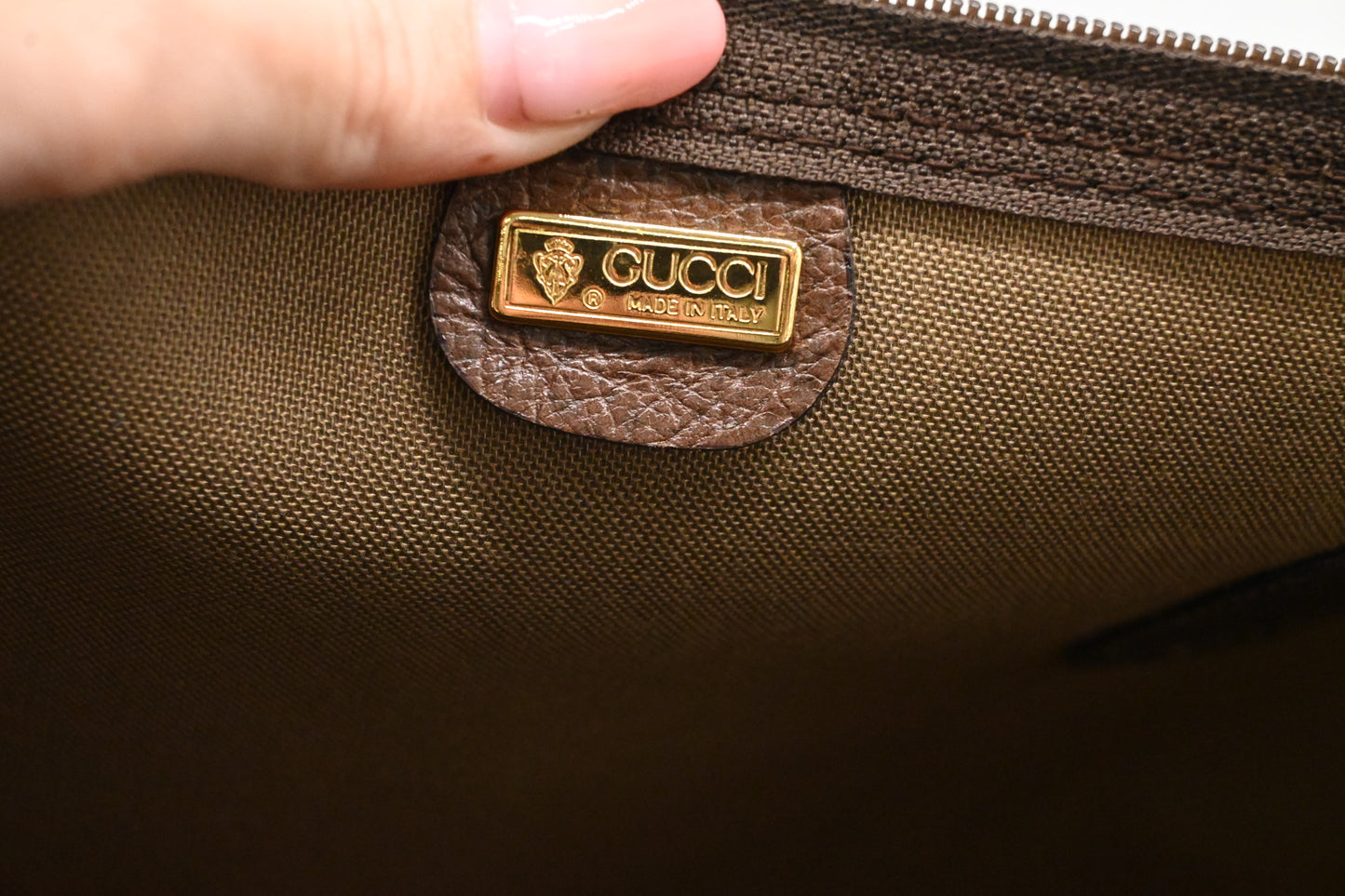 Gucci Travel Bag in GG Supreme Canvas