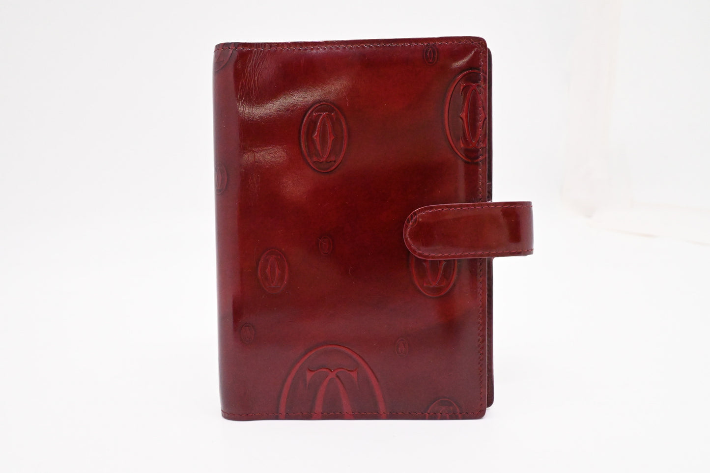 Cartier Agenda in Burgundy Leather