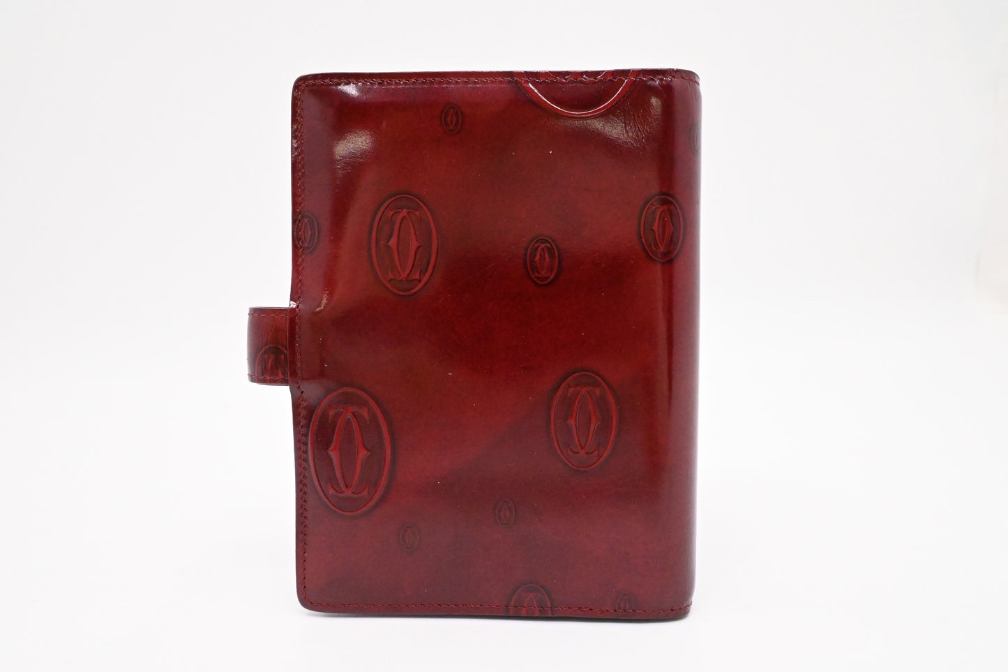 Cartier Agenda in Burgundy Leather
