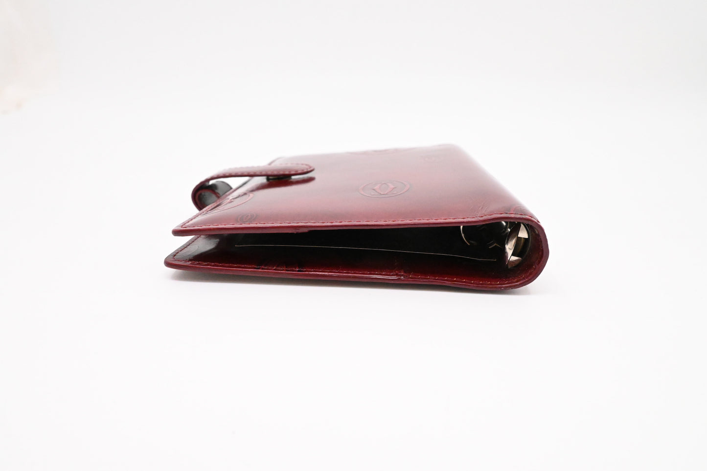 Cartier Agenda in Burgundy Leather