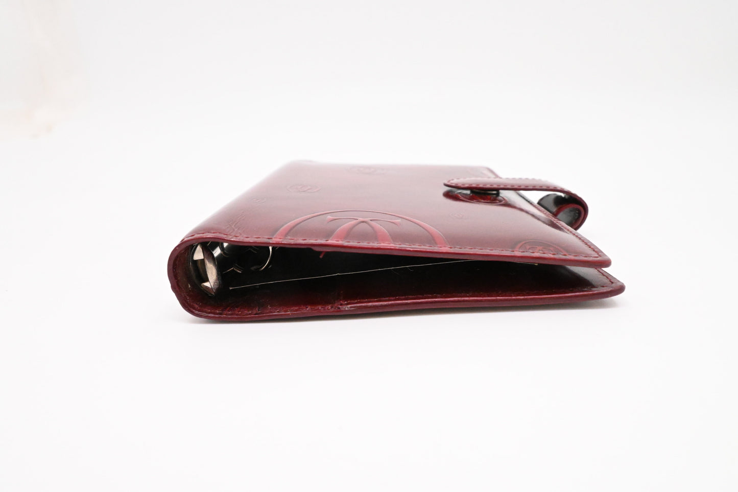 Cartier Agenda in Burgundy Leather