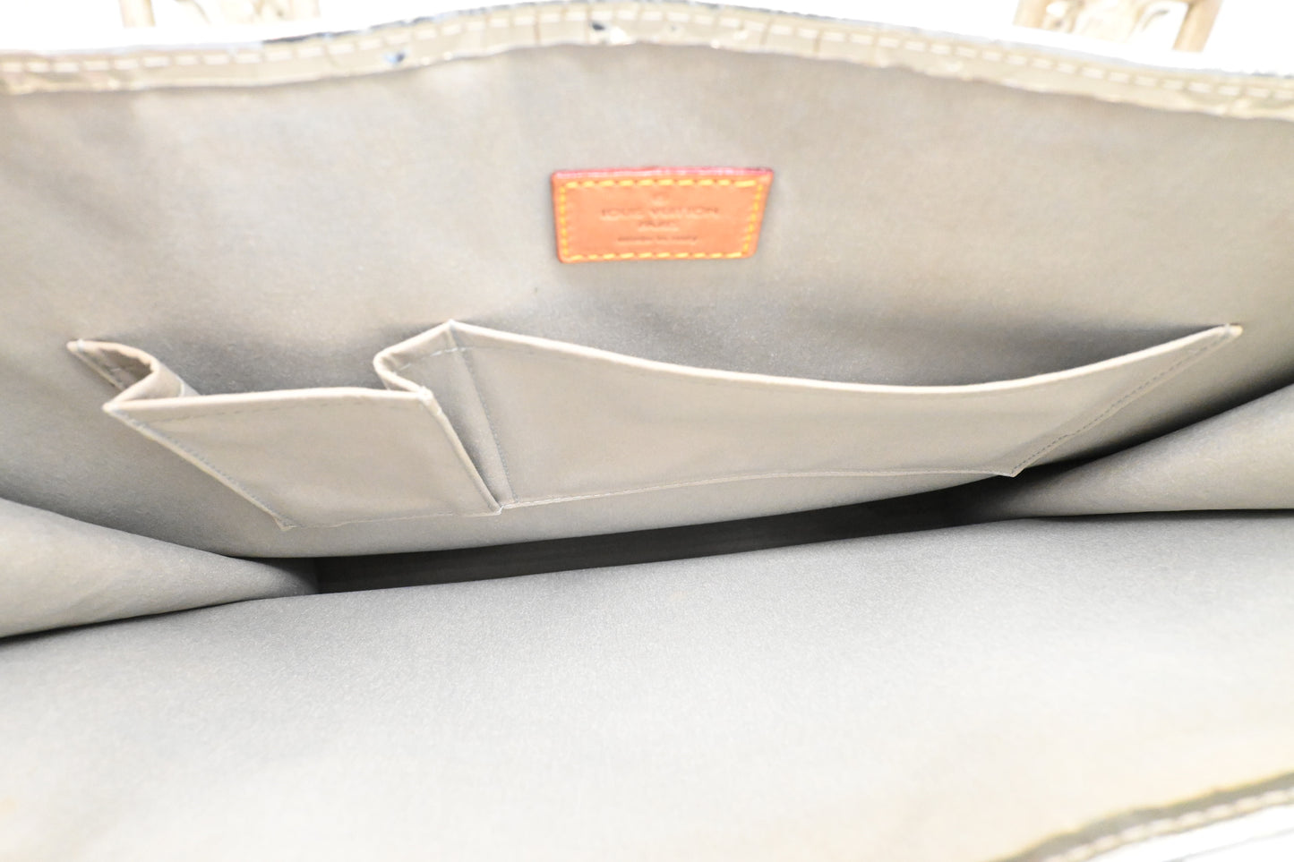 Louis Vuitton Sac Plat in Miroir Vernis Leather