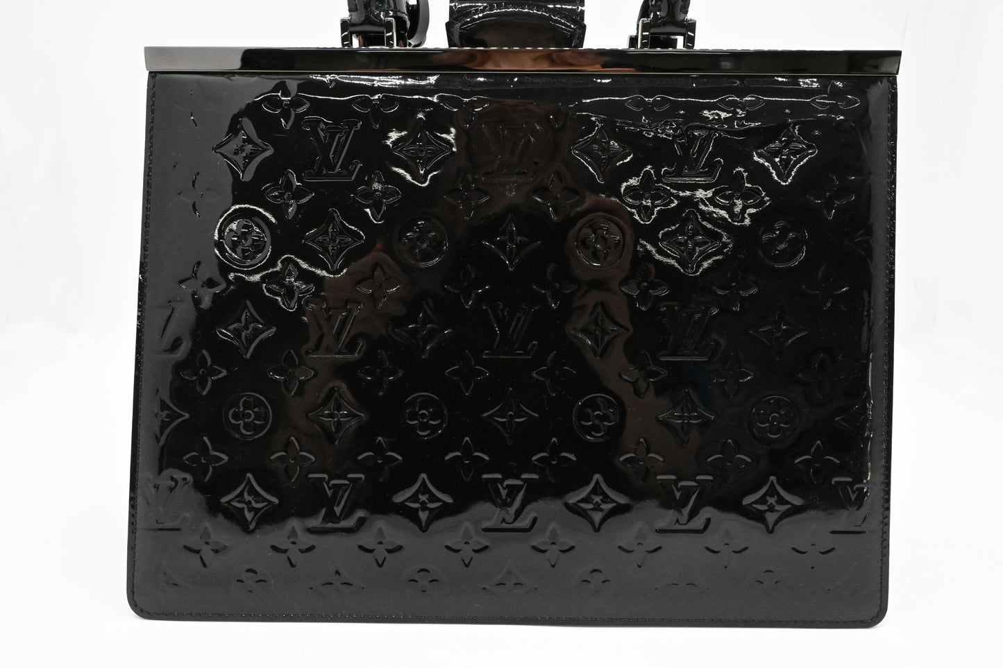 Louis Vuitton Deesse GM in Black Vernis Leather