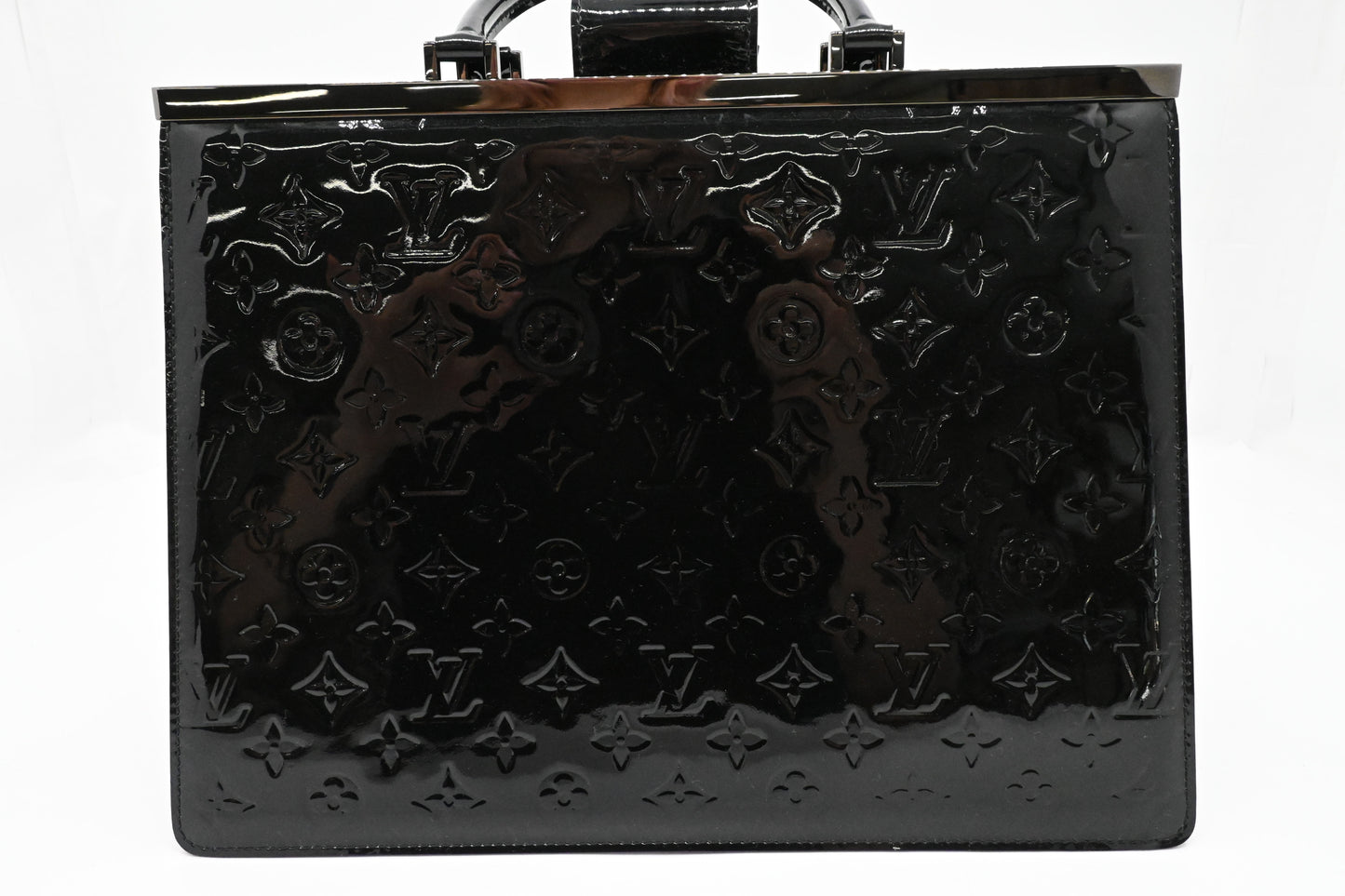 Louis Vuitton Deesse GM in Black Vernis Leather