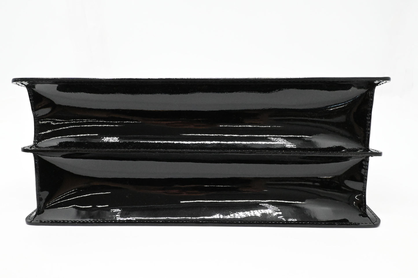 Louis Vuitton Deesse GM in Black Vernis Leather
