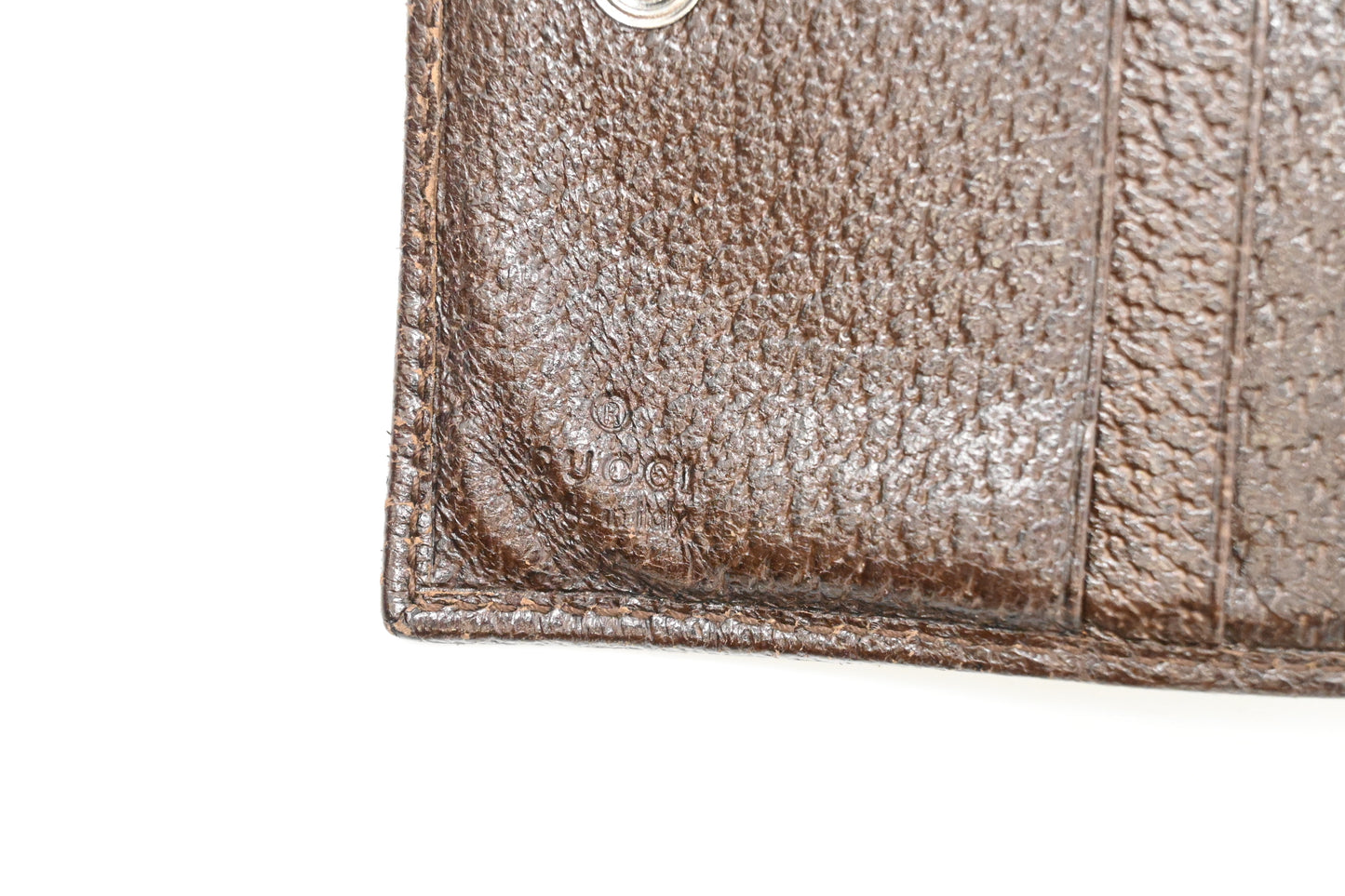 Gucci Compact Wallet in Brown Canvas