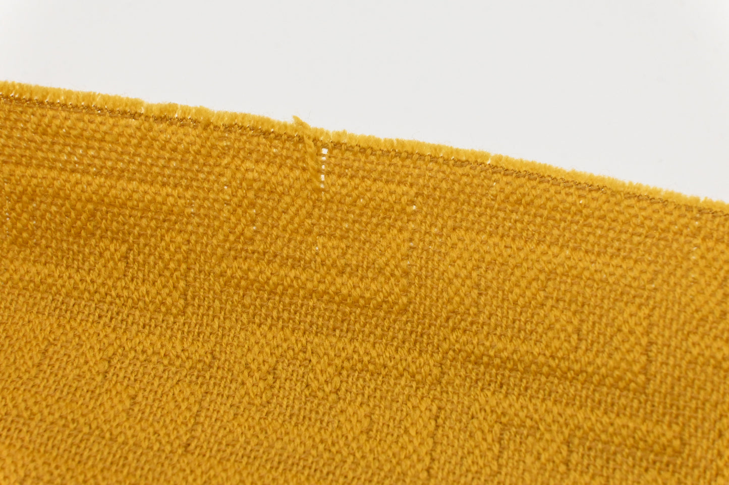 Fendi Scarf in Mustard Yellow Wool