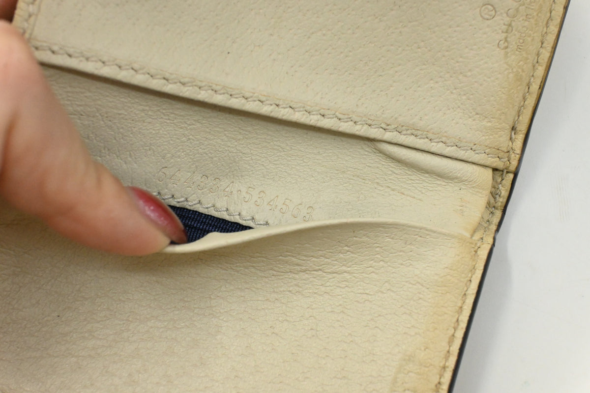 Gucci Ophidia Compact Wallet in GG Supreme Canvas