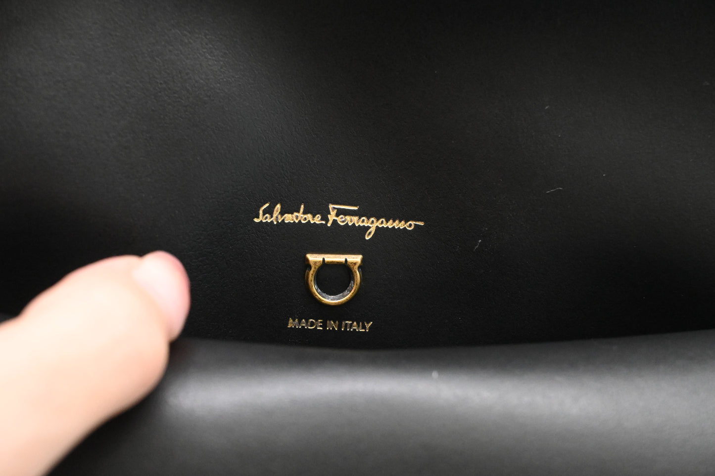 Ferragamo Backpack in Floral Nylon and Black Leather
