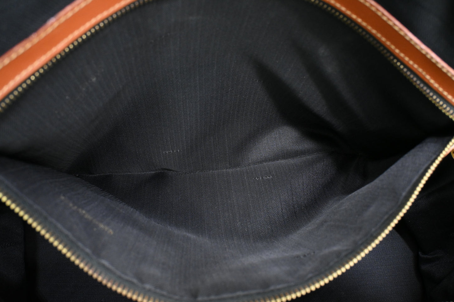 Fendi Travel Bag in Stripped Pequin Canvas