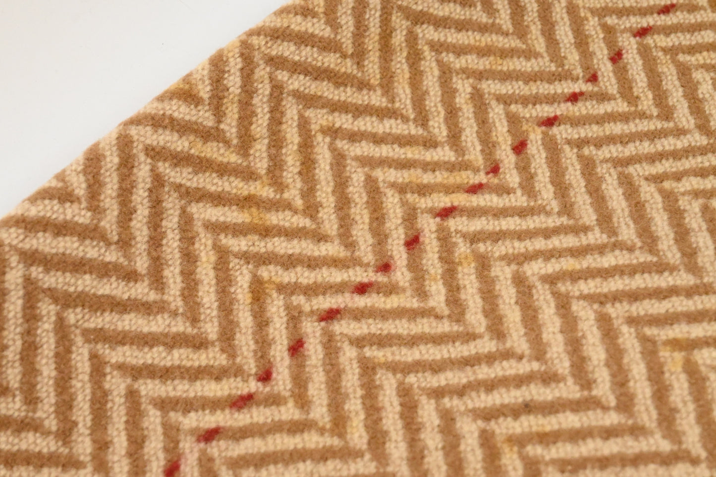 Hermes Blanket in Brown and Beige Merino Wool and Chasmere