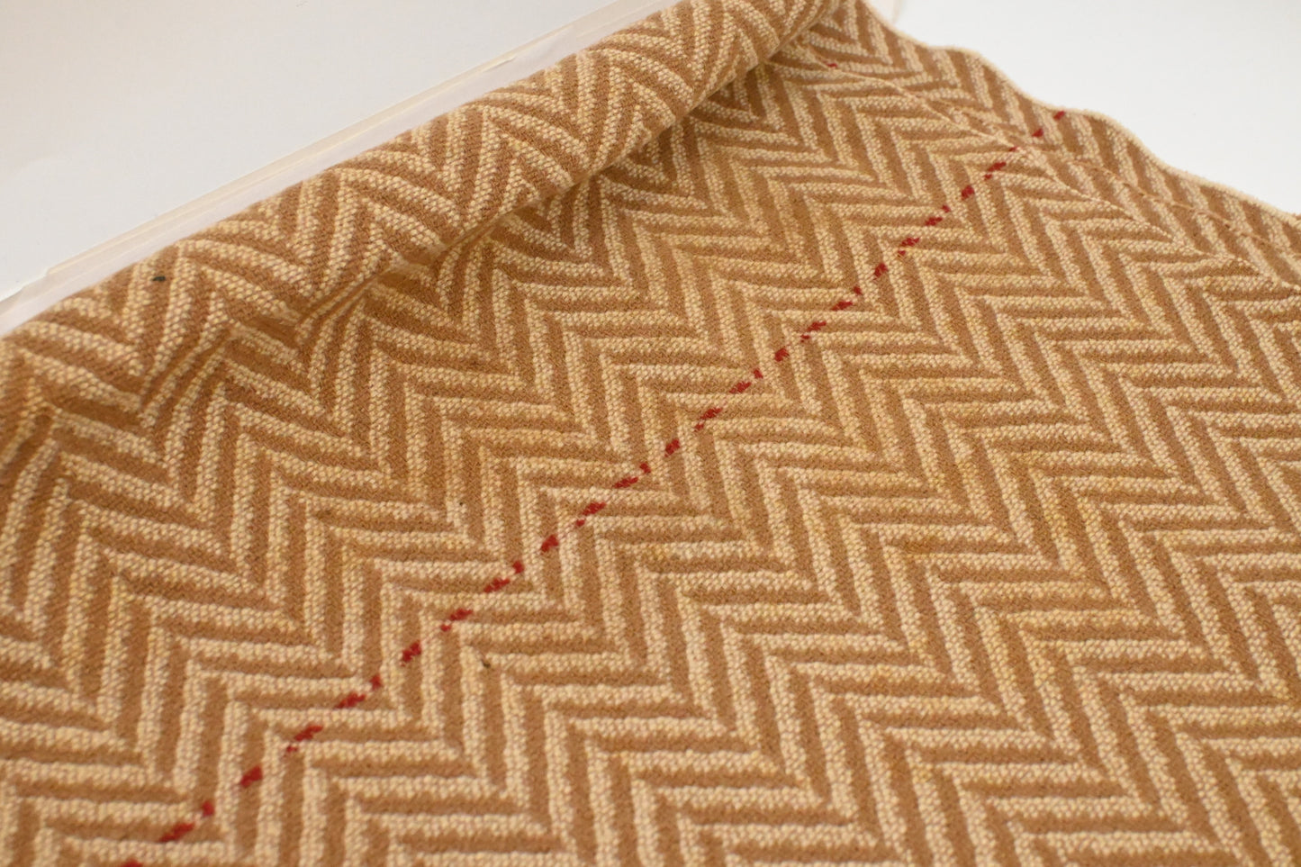 Hermes Blanket in Brown and Beige Merino Wool and Chasmere