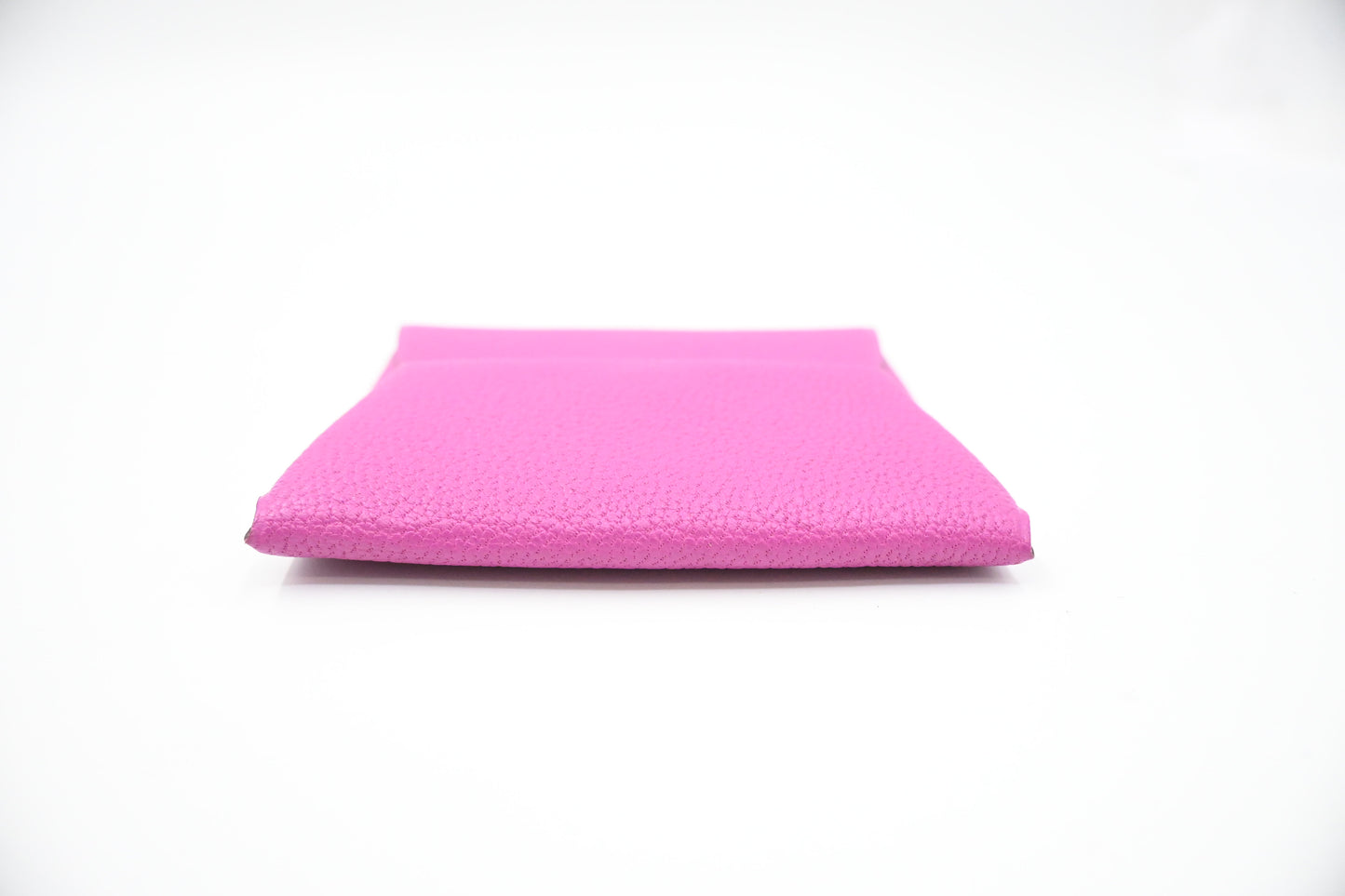Hermes Bastia Coin Case in Fuchsia Epsom Leather