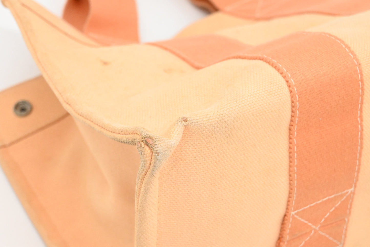 Hermes Bora Bora Tote in Orange Canvas