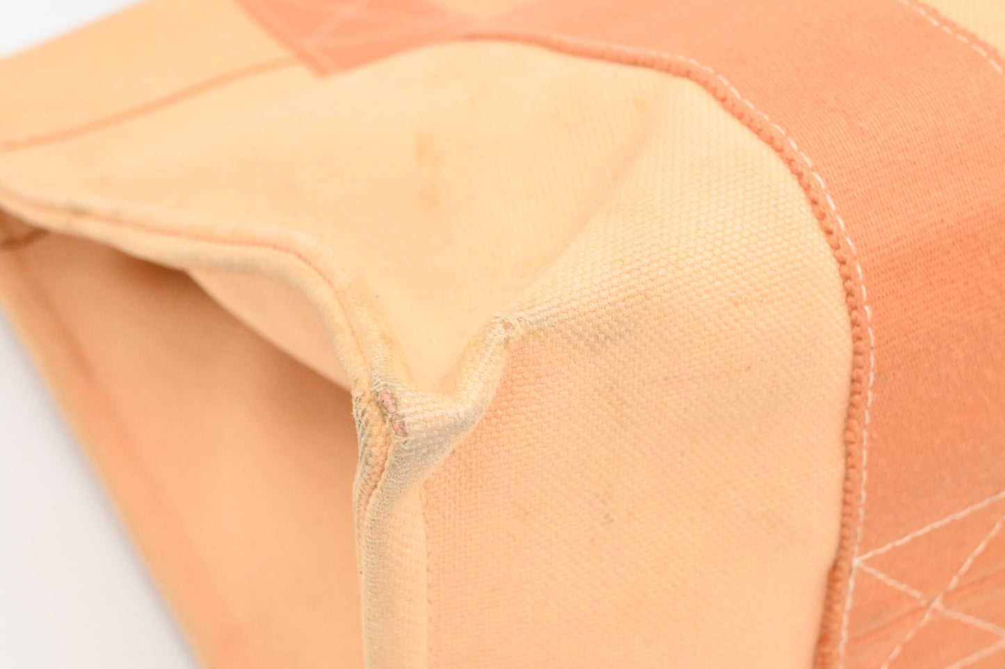 Hermes Bora Bora Tote in Orange Canvas