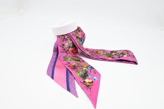 Dior Mitzah Scarf in Floral Silk