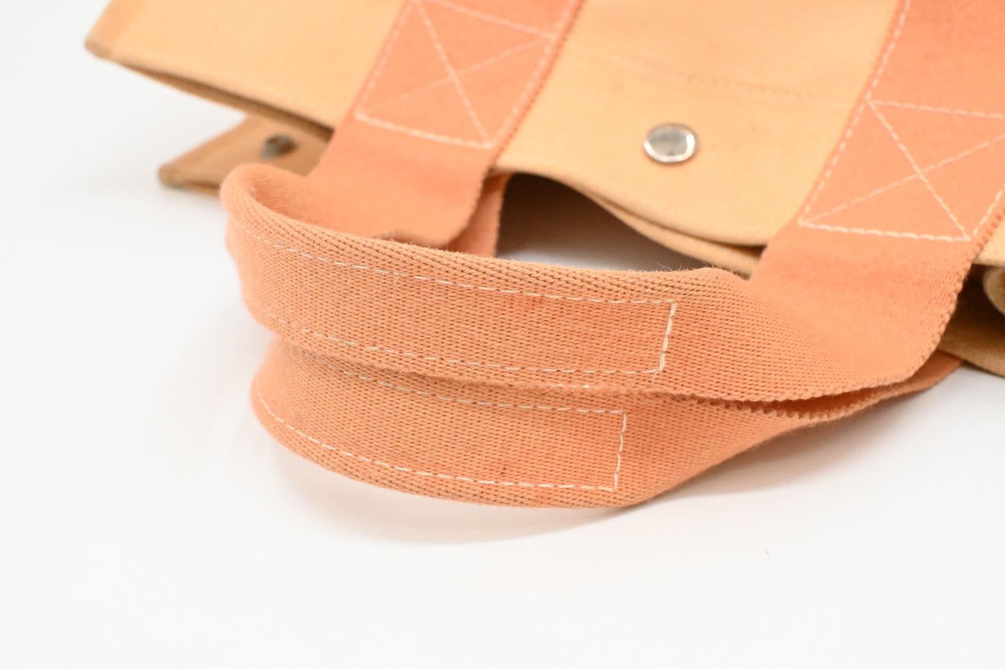 Hermes Bora Bora Tote in Orange Canvas