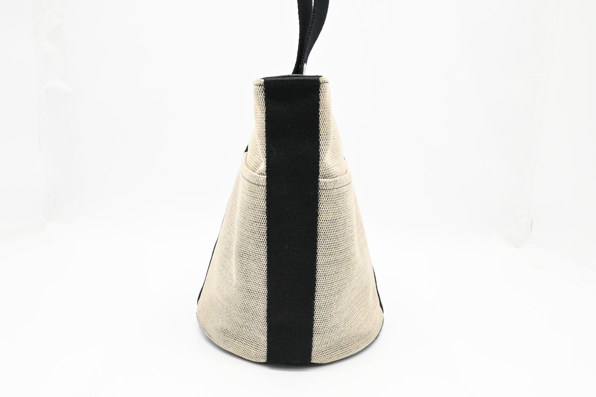 Hermes Saxo in Beige Canvas