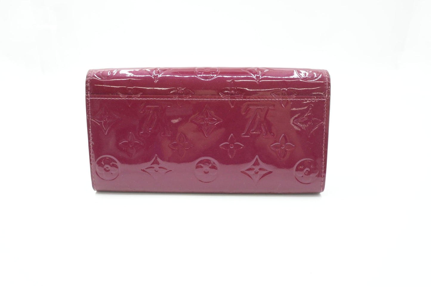 Louis Vuitton Sarah Wallet in Indian Rose Vernis Leather