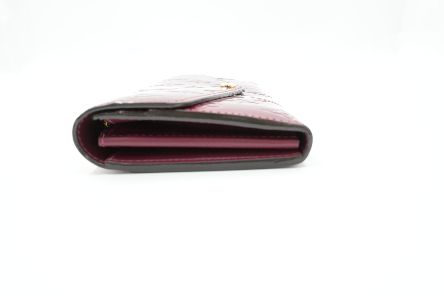 Louis Vuitton Sarah Wallet in Indian Rose Vernis Leather