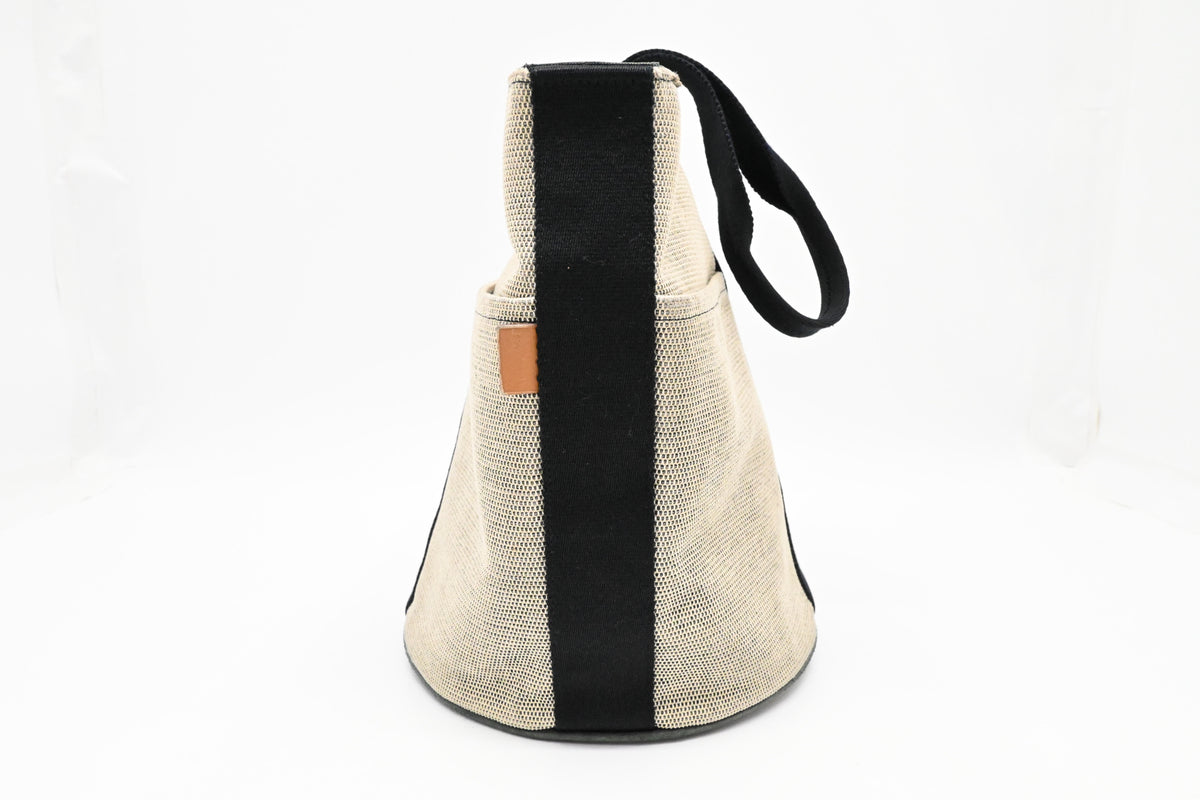 Hermes Saxo in Beige Canvas