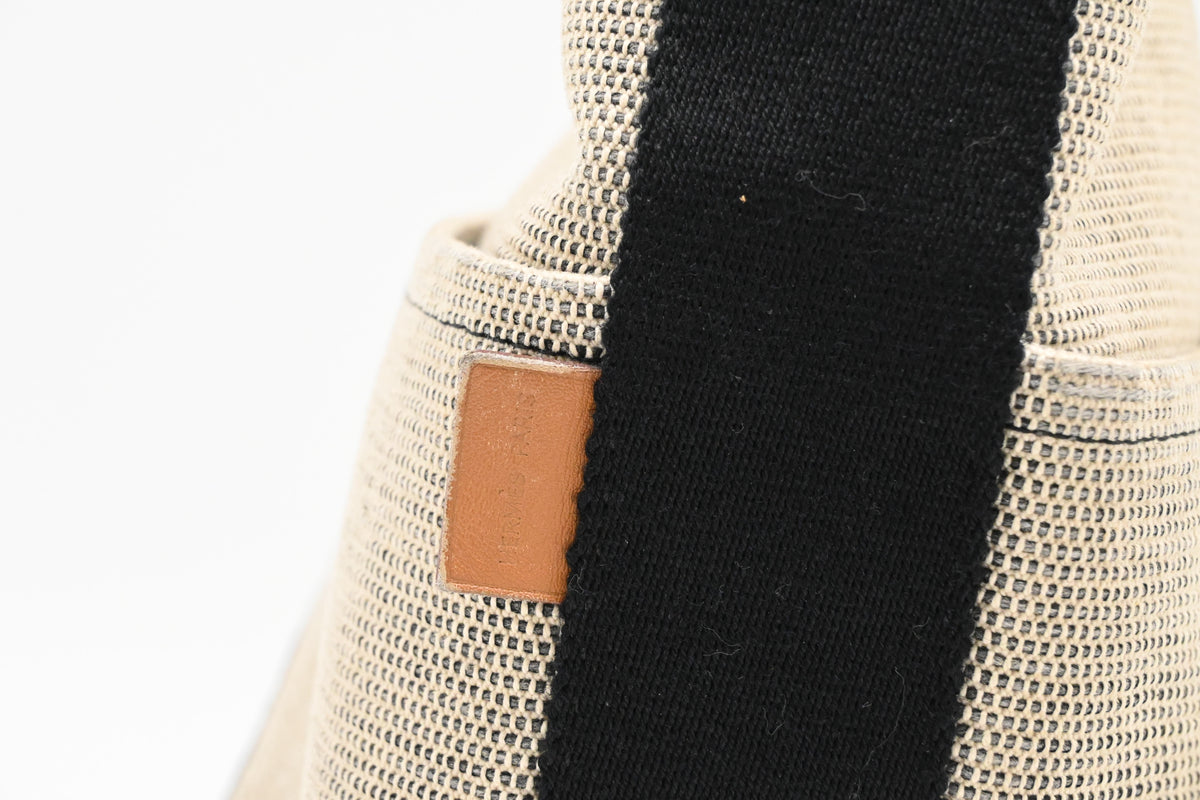Hermes Saxo in Beige Canvas