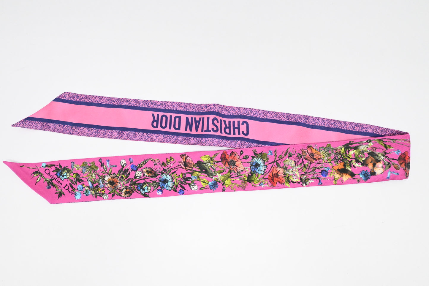 Dior Mitzah Scarf in Floral Silk