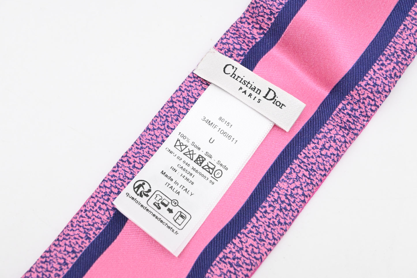Dior Mitzah Scarf in Floral Silk