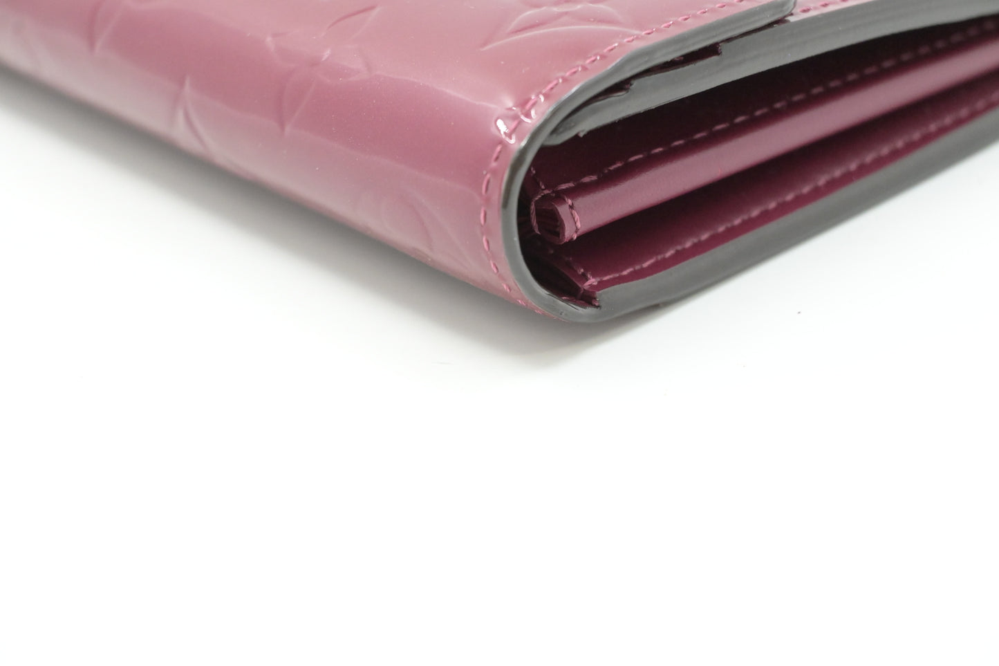 Louis Vuitton Sarah Wallet in Indian Rose Vernis Leather