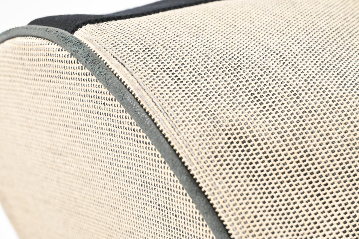 Hermes Saxo in Beige Canvas