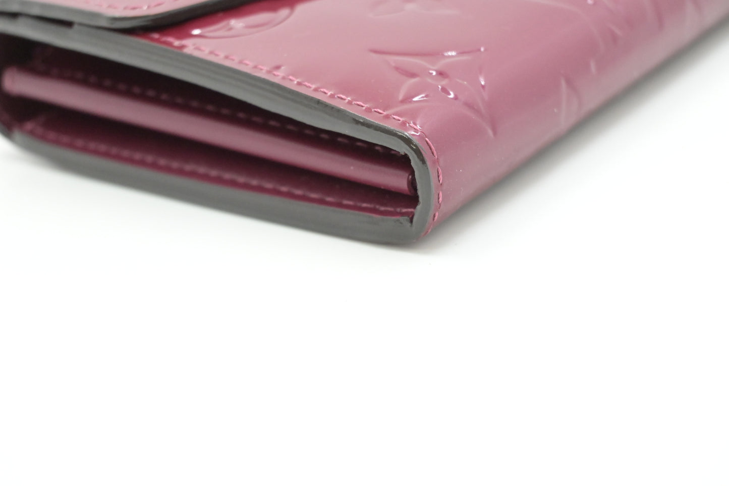 Louis Vuitton Sarah Wallet in Indian Rose Vernis Leather