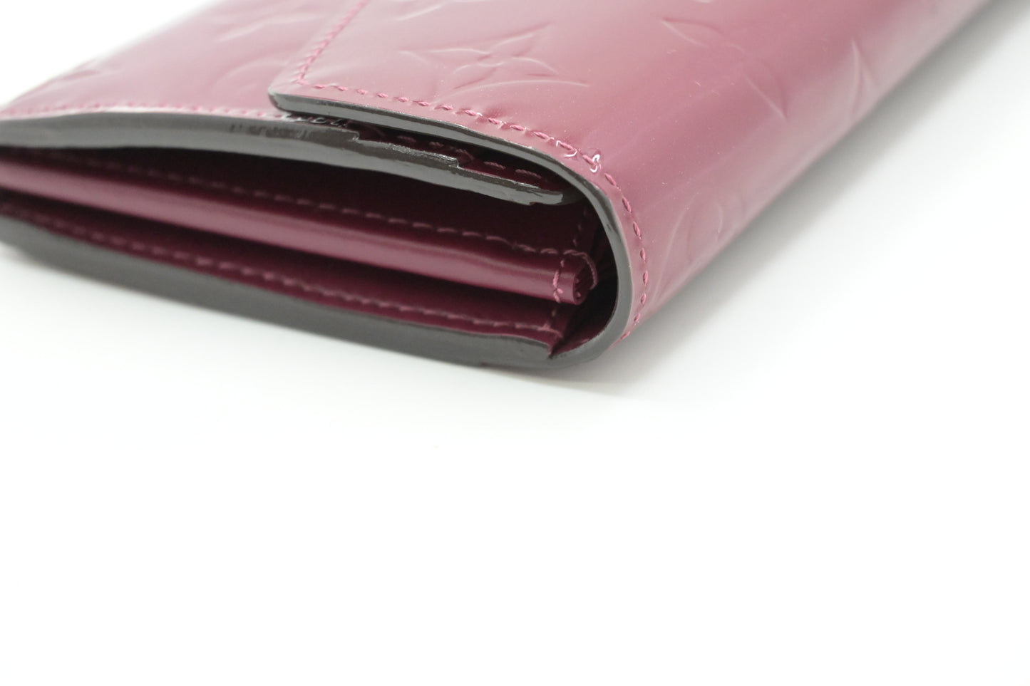 Louis Vuitton Sarah Wallet in Indian Rose Vernis Leather