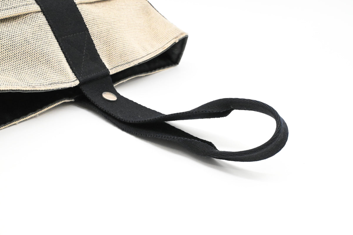 Hermes Saxo in Beige Canvas
