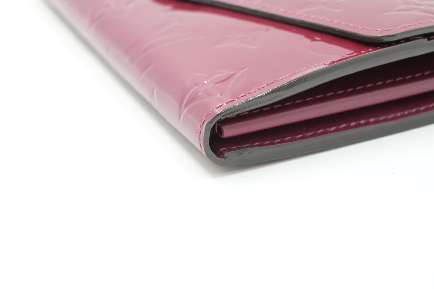 Louis Vuitton Sarah Wallet in Indian Rose Vernis Leather
