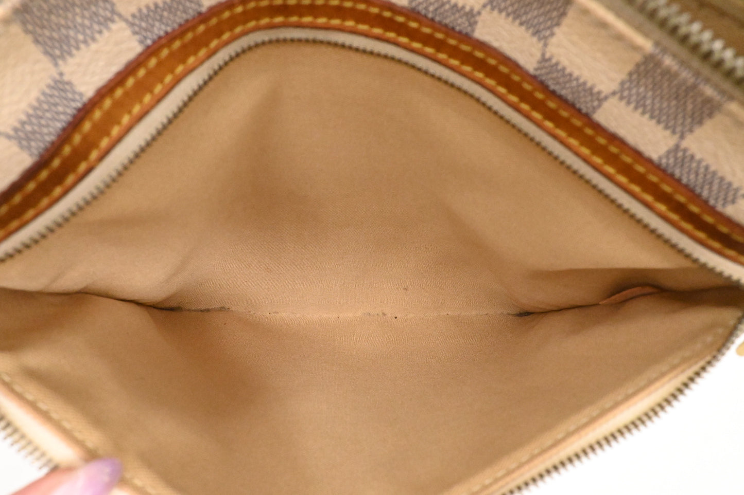 Louis Vuitton Pochette Bosphore in Damier Azur Canvas