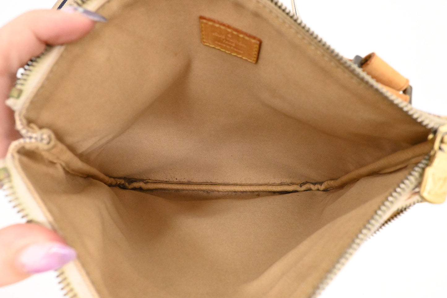 Louis Vuitton Pochette Bosphore in Damier Azur Canvas